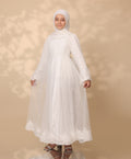 White tulle dress