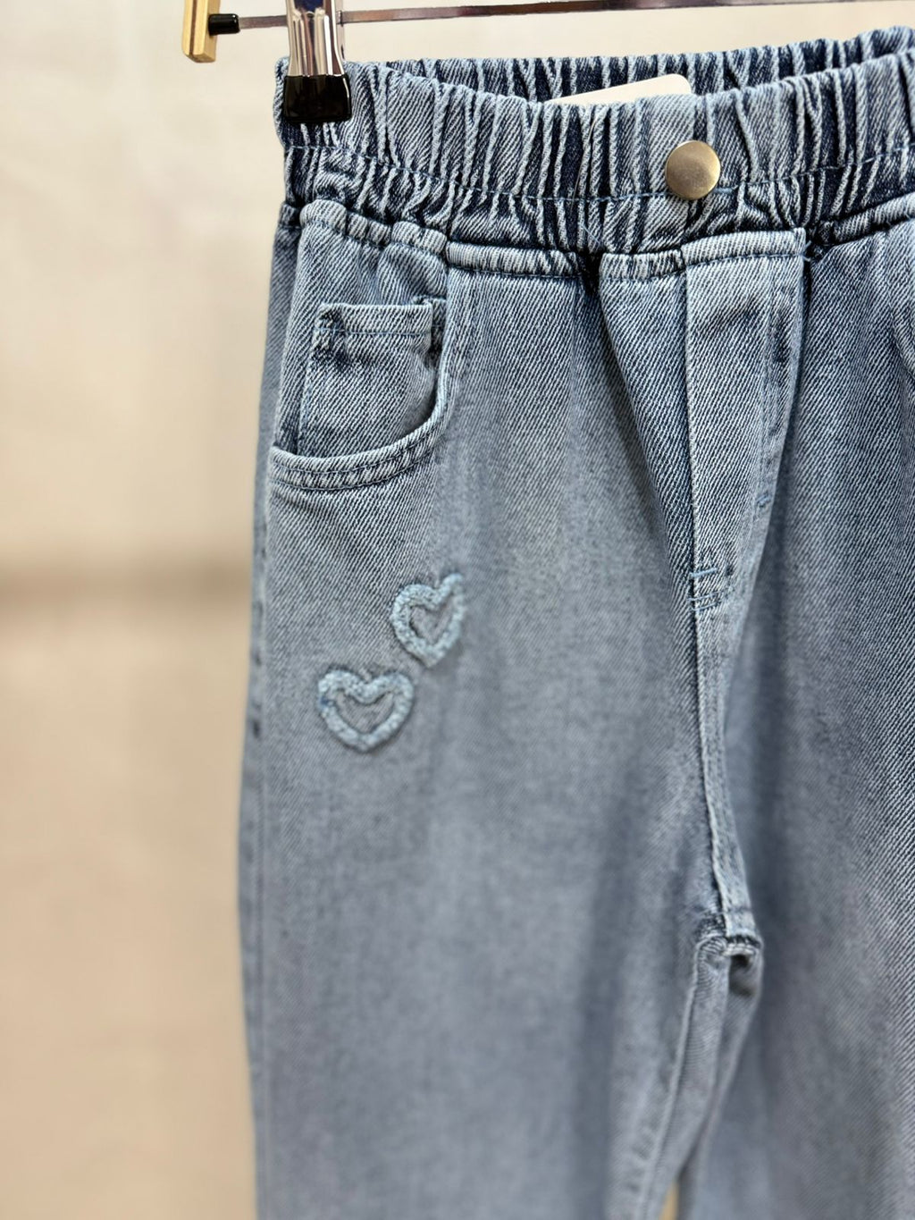 hearts blue jeans