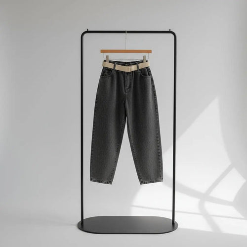 boyfreind black jeans - Little Hijabi