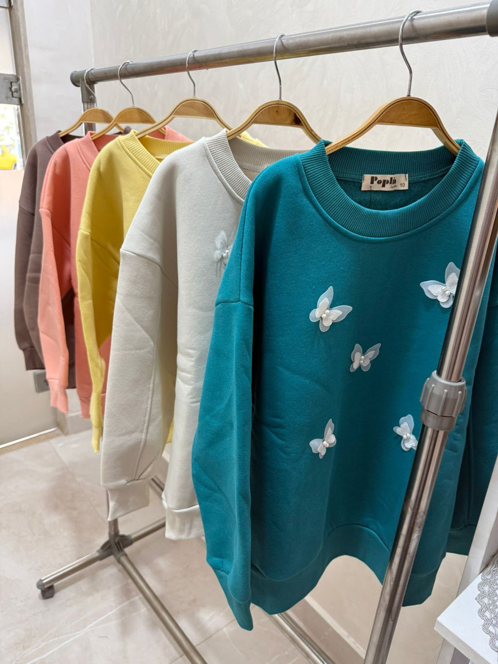 butterfly fleece - Little Hijabi