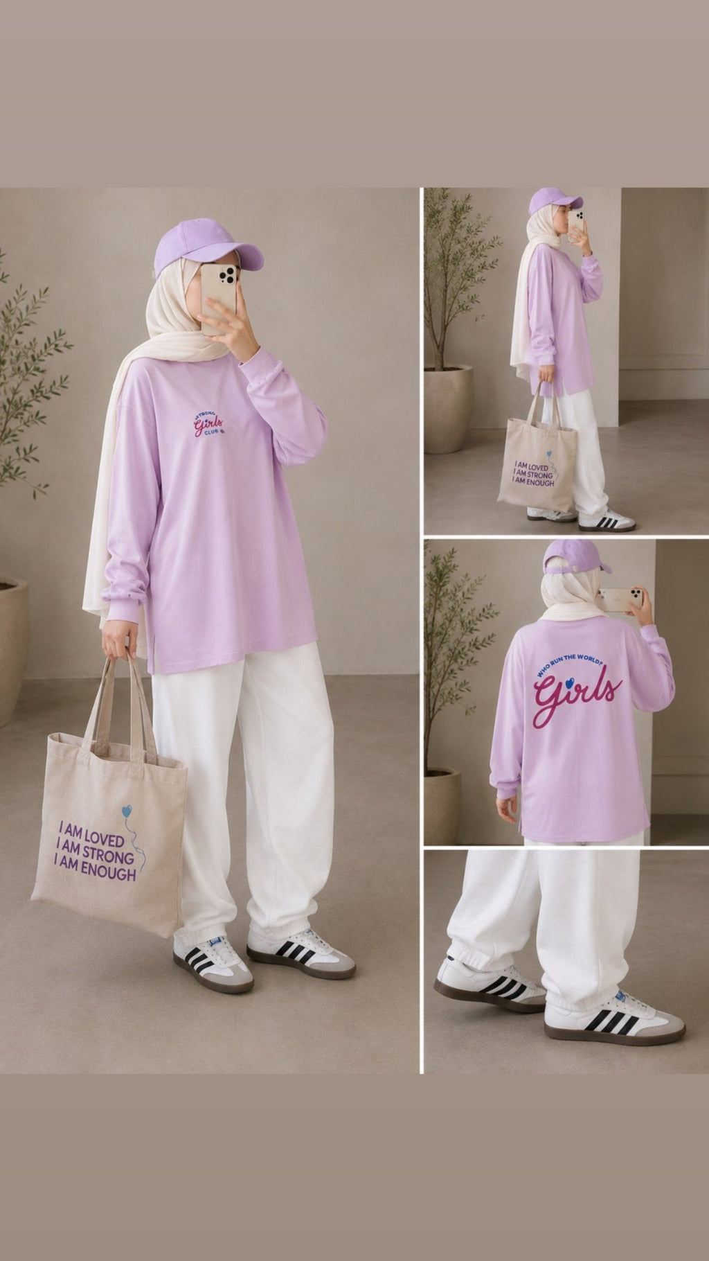 Cotton tee - Little Hijabi