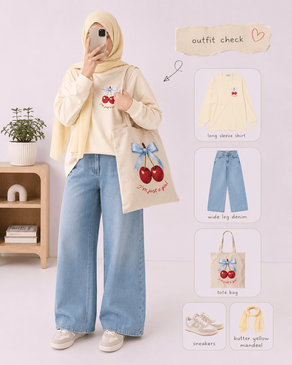 Cotton tee - Little Hijabi