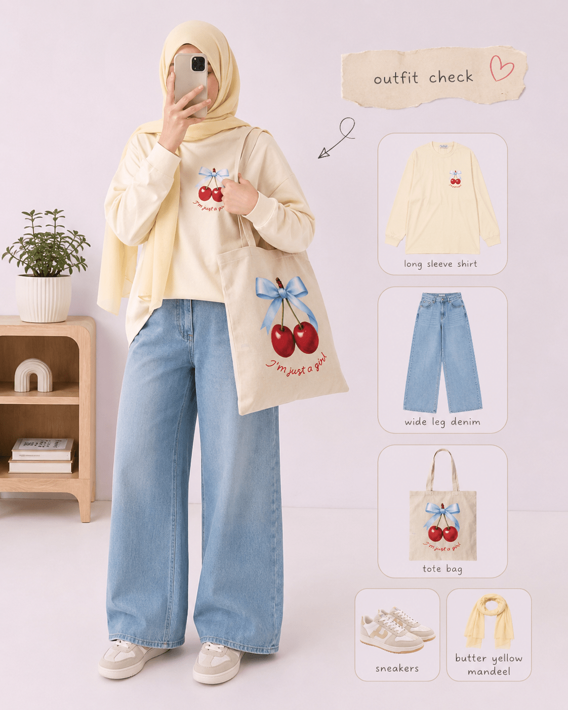 Cotton tee - Little Hijabi