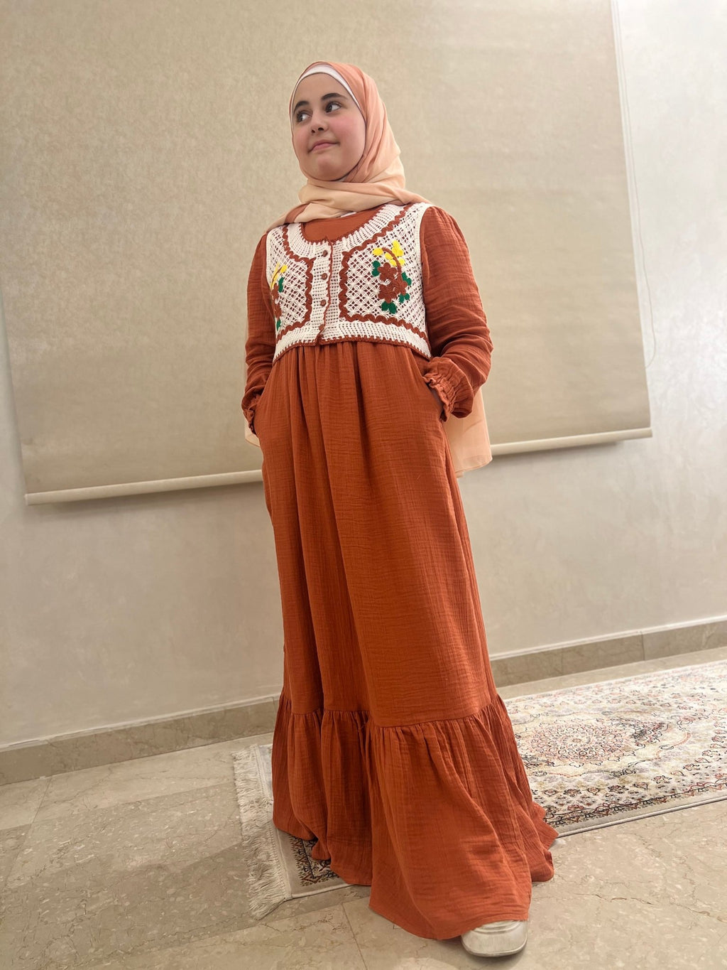 Crochet Dress - Little Hijabi