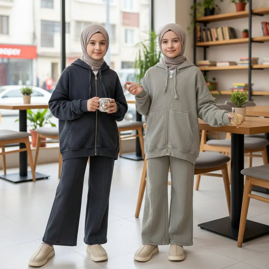 Denim set - Little Hijabi