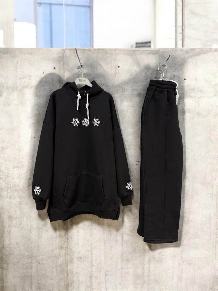 Fleece SnowflakeSet - Little Hijabi