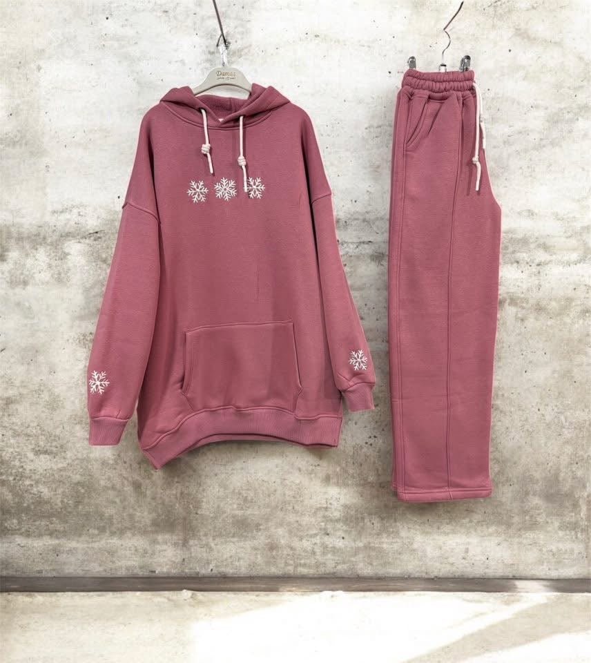 Fleece SnowflakeSet - Little Hijabi