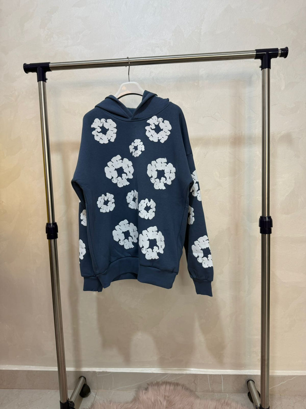 floral fleece hoodie - Little Hijabi