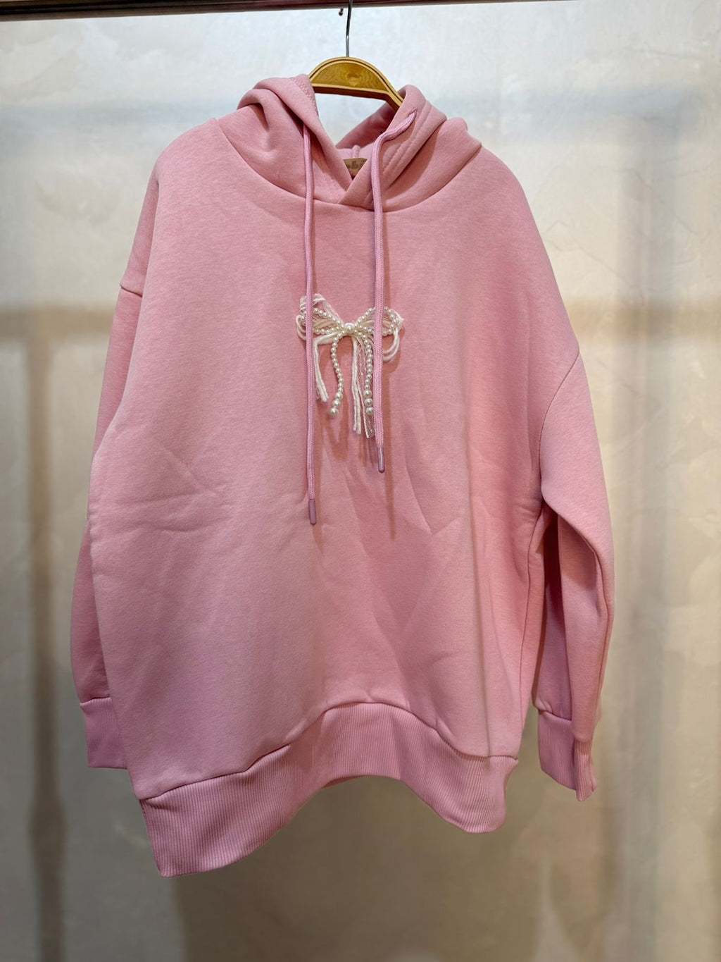 Lace fleece hoodie - Little Hijabi