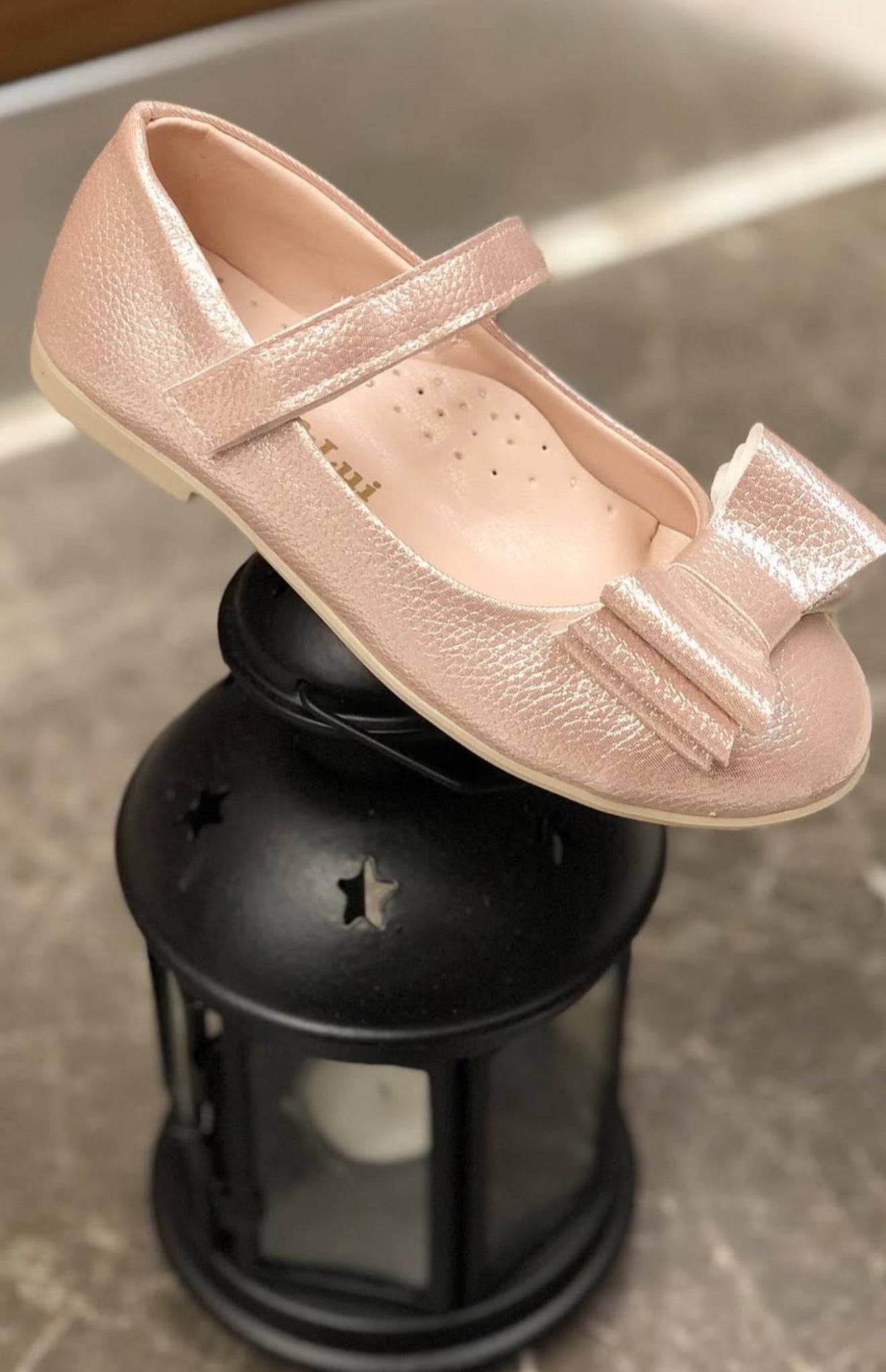 Nude bow ballerina - Little Hijabi