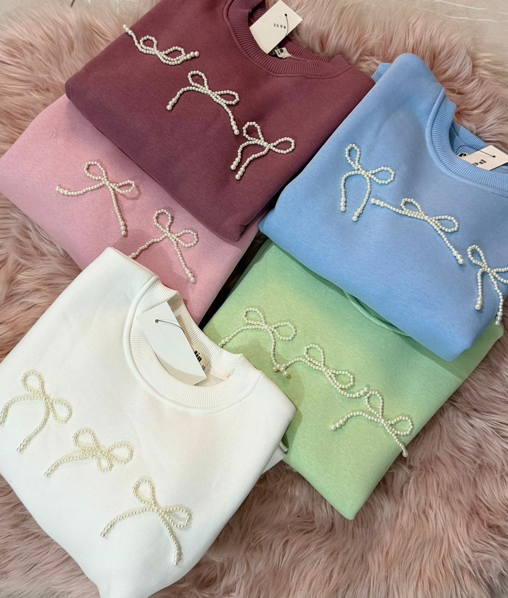 Pearls fleece hoodie - Little Hijabi