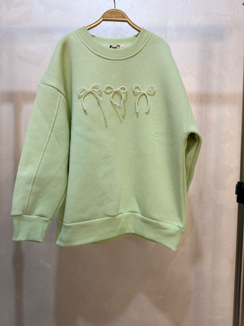 Pearls fleece hoodie - Little Hijabi