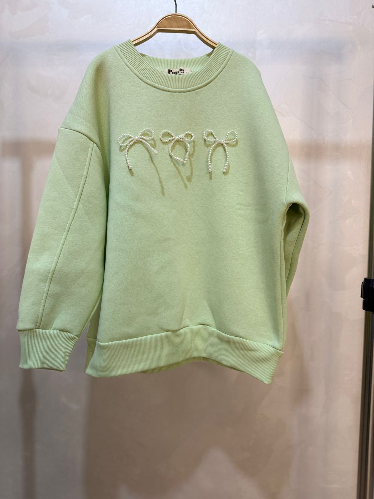 Pearls fleece hoodie - Little Hijabi