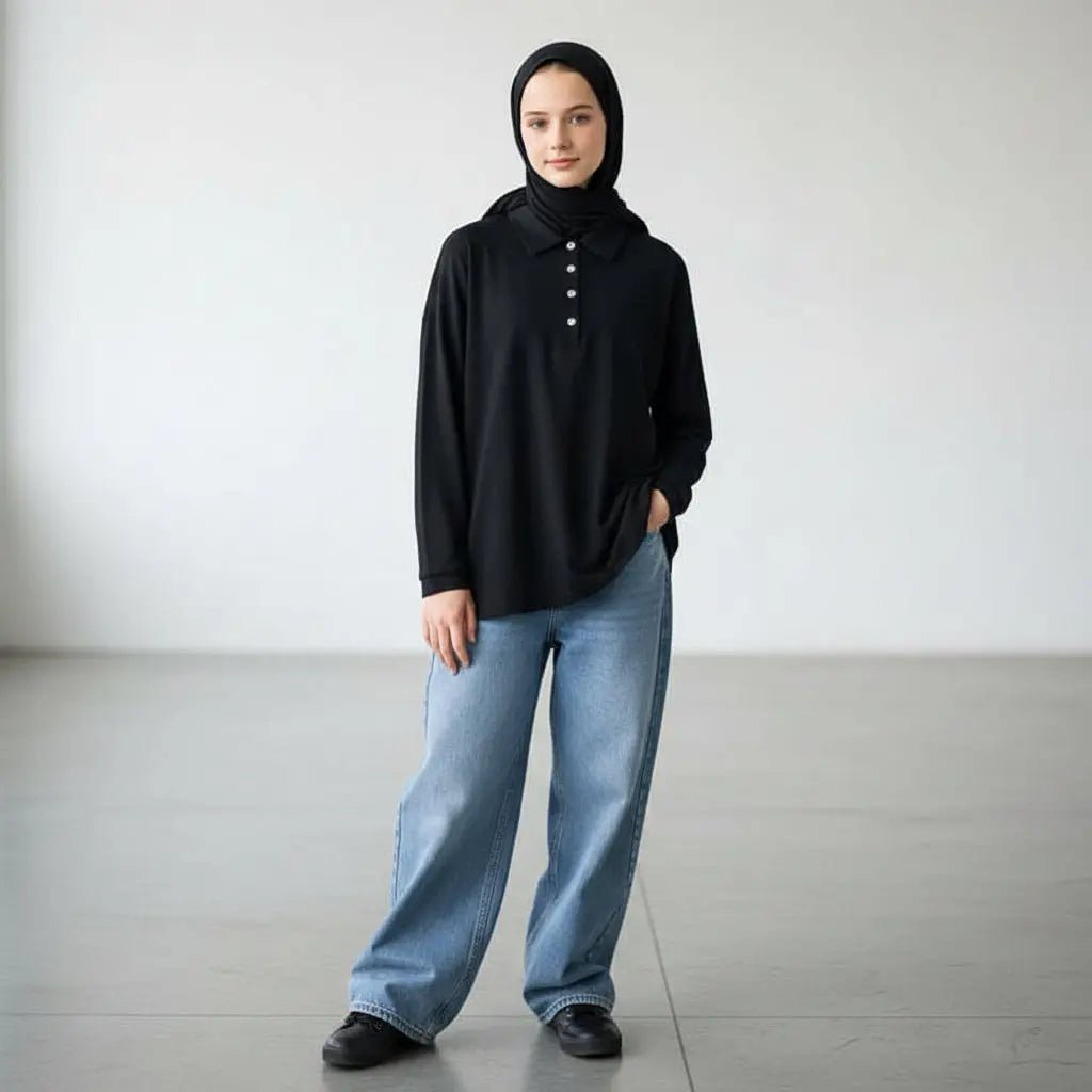 polo shirt - Little Hijabi
