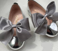 Silver Bow Ballerina - Little Hijabi