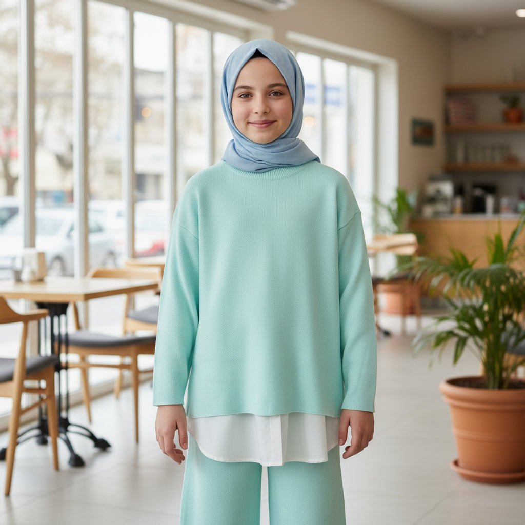 Trico Blue set - Little Hijabi