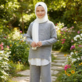 Trico Grey set - Little Hijabi