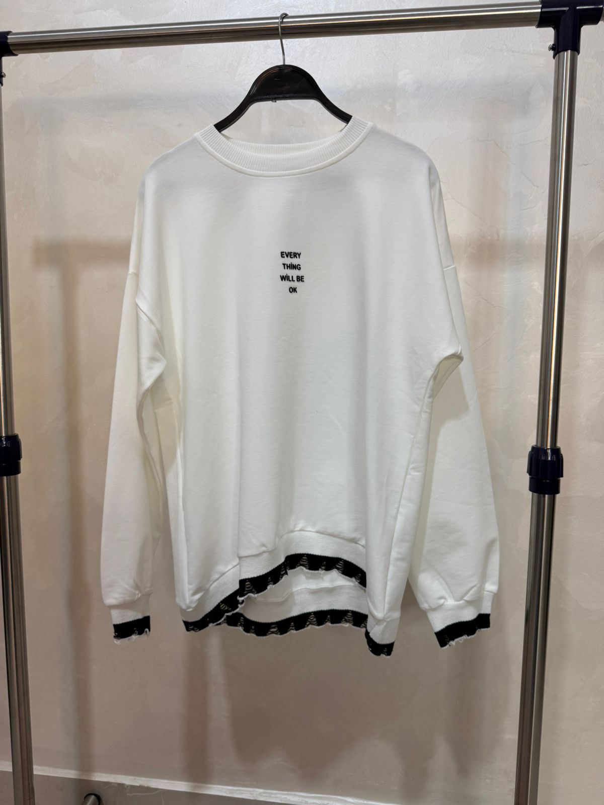 White cotton hoodie - Little Hijabi